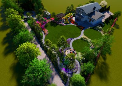 Naturalistyczny ogród pełen barw w Mnichowicach